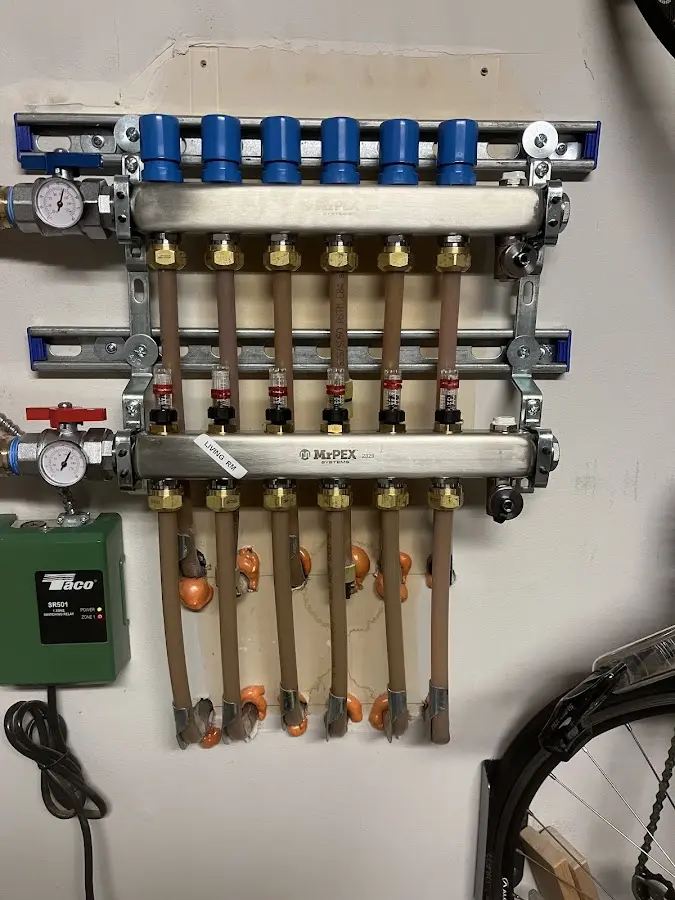 Plumber performing Leak Detection at a residential property in Soldotna